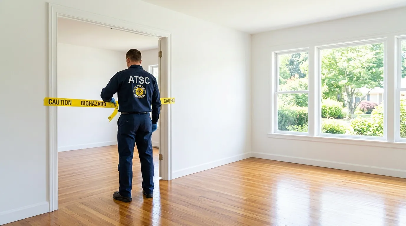 Certified biohazard cleanup crew performing Trauma Scene Cleanup in Marco Island
